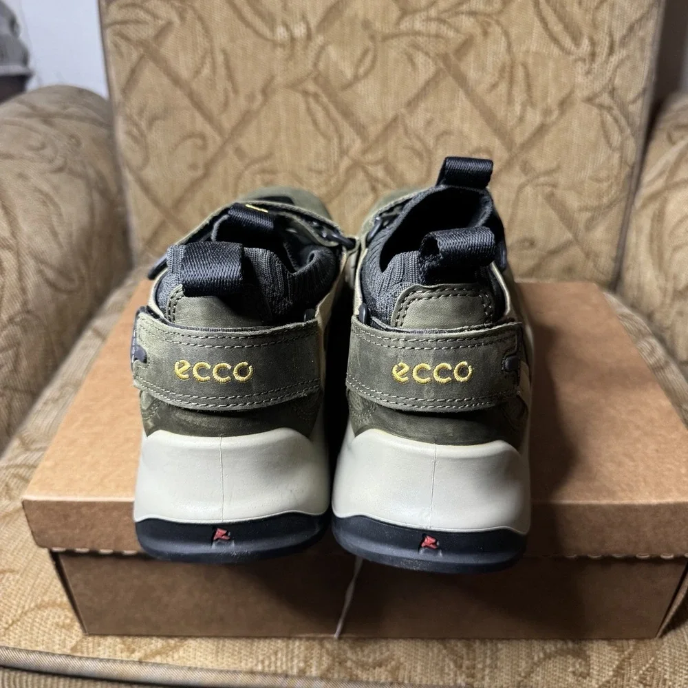 ECCO Offroad Explorer 2-Straps Hiking Shoes Grape Leaf Black Sage EU 45 Men's 12